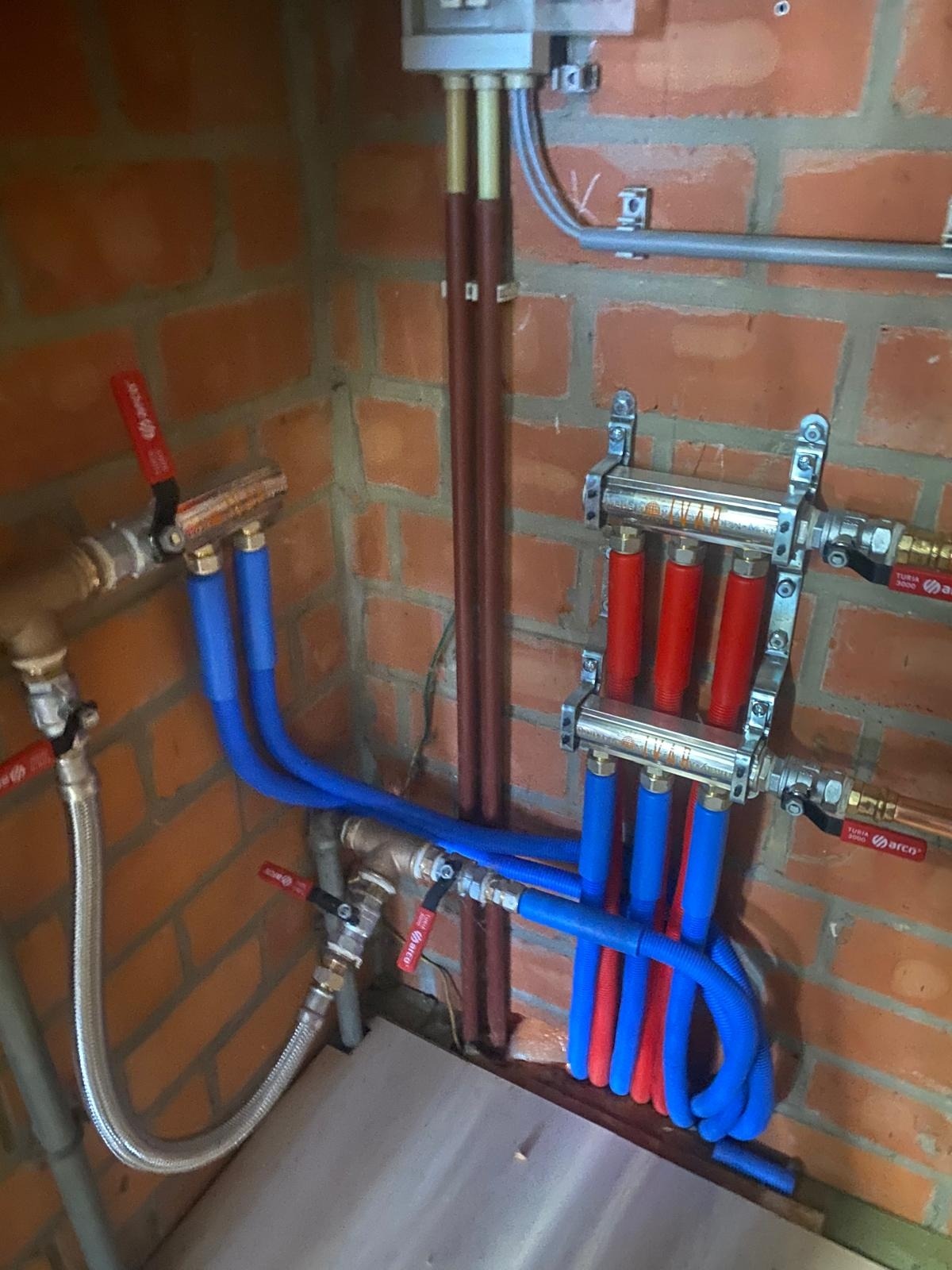 sanitair aansluitingen